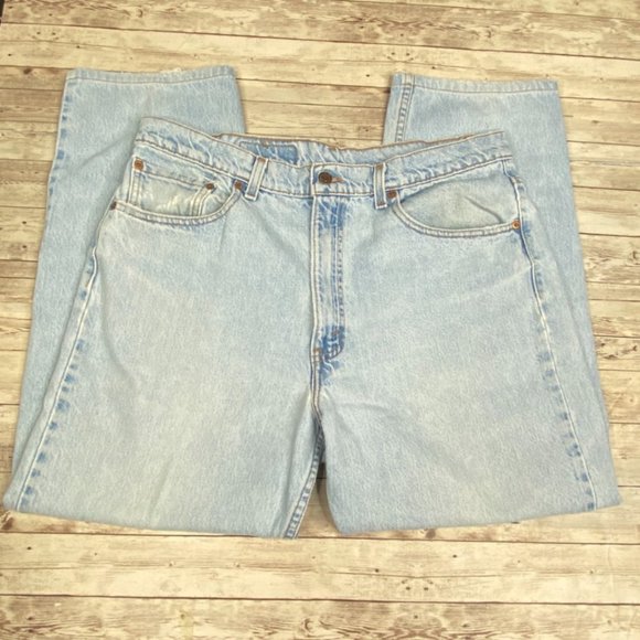 Levi's Other - Vintage Levi 550 Relaxed Fit Jeans Sz 38X30